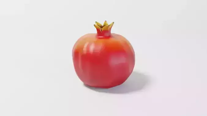 A Pomegranate 3D model