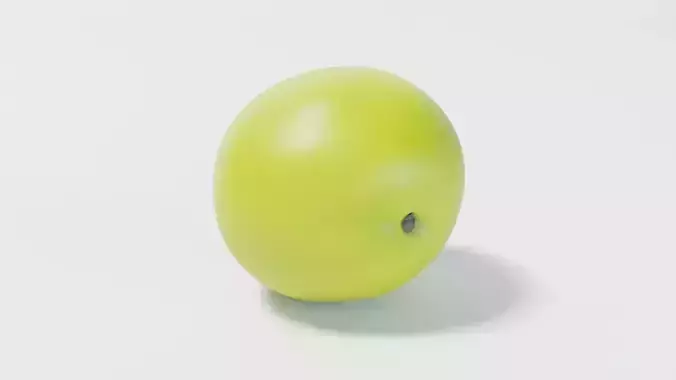 Green Plum 3D model