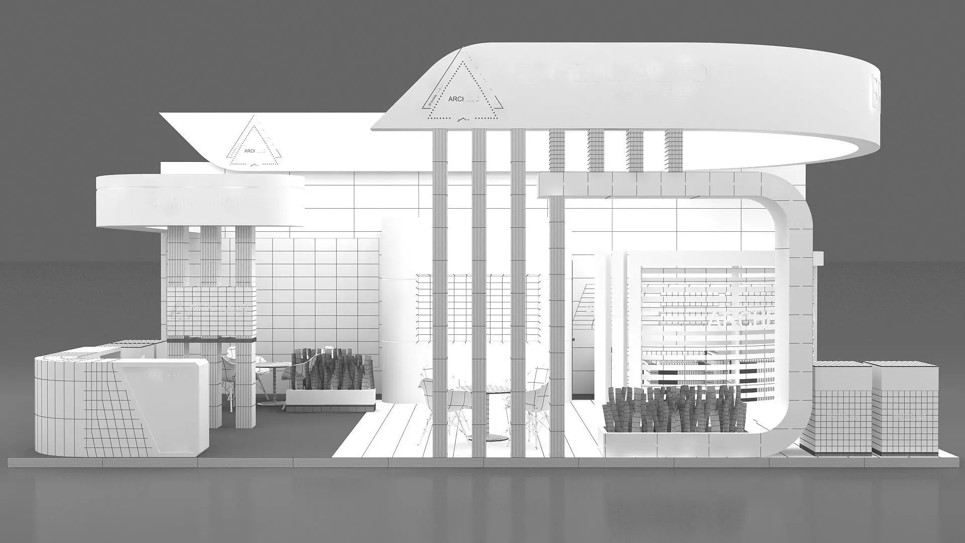 exhibition 3D 3D model_10