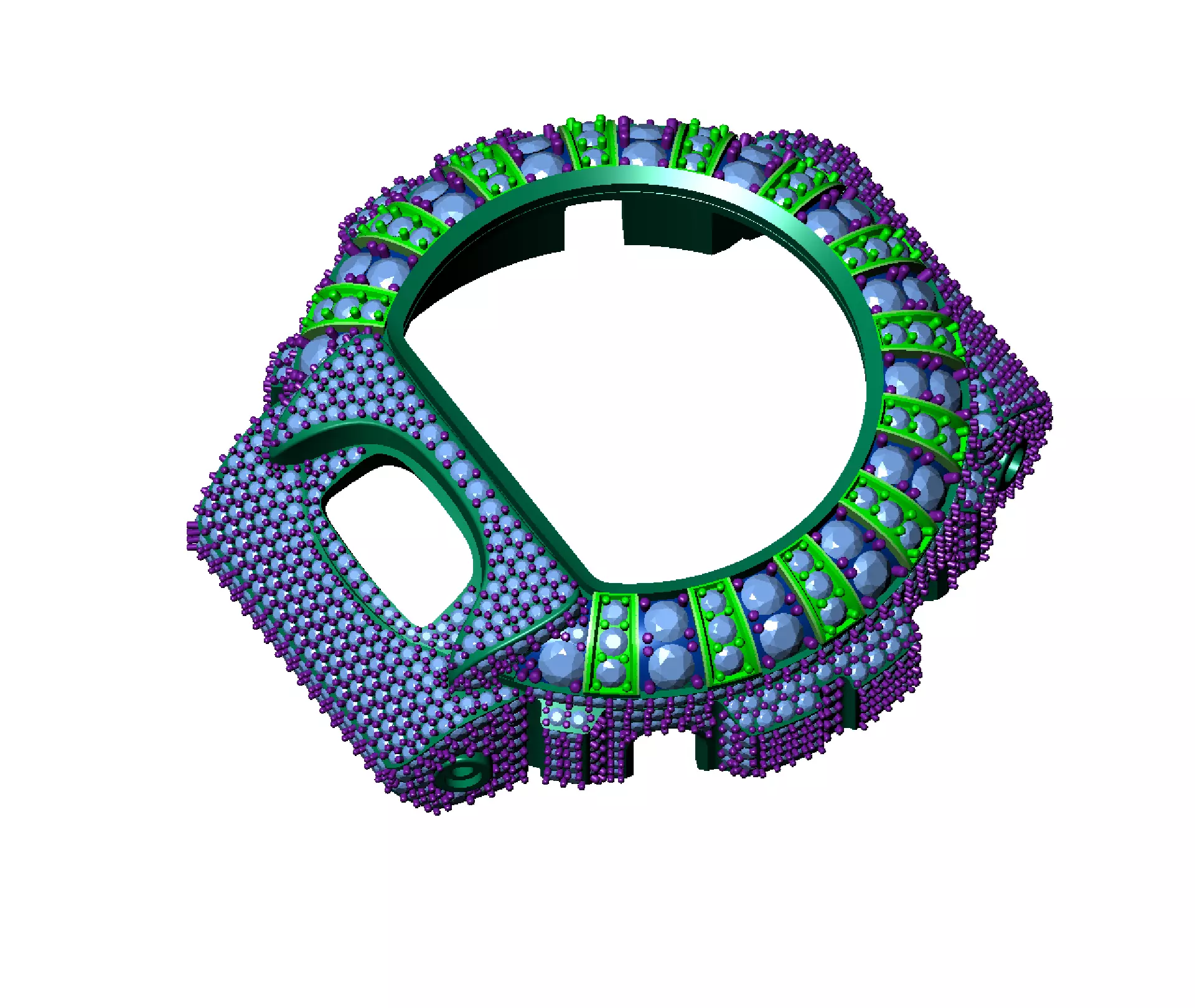 G-Shock Watch case compatible with DW-6900 3D print model 3D print model_8