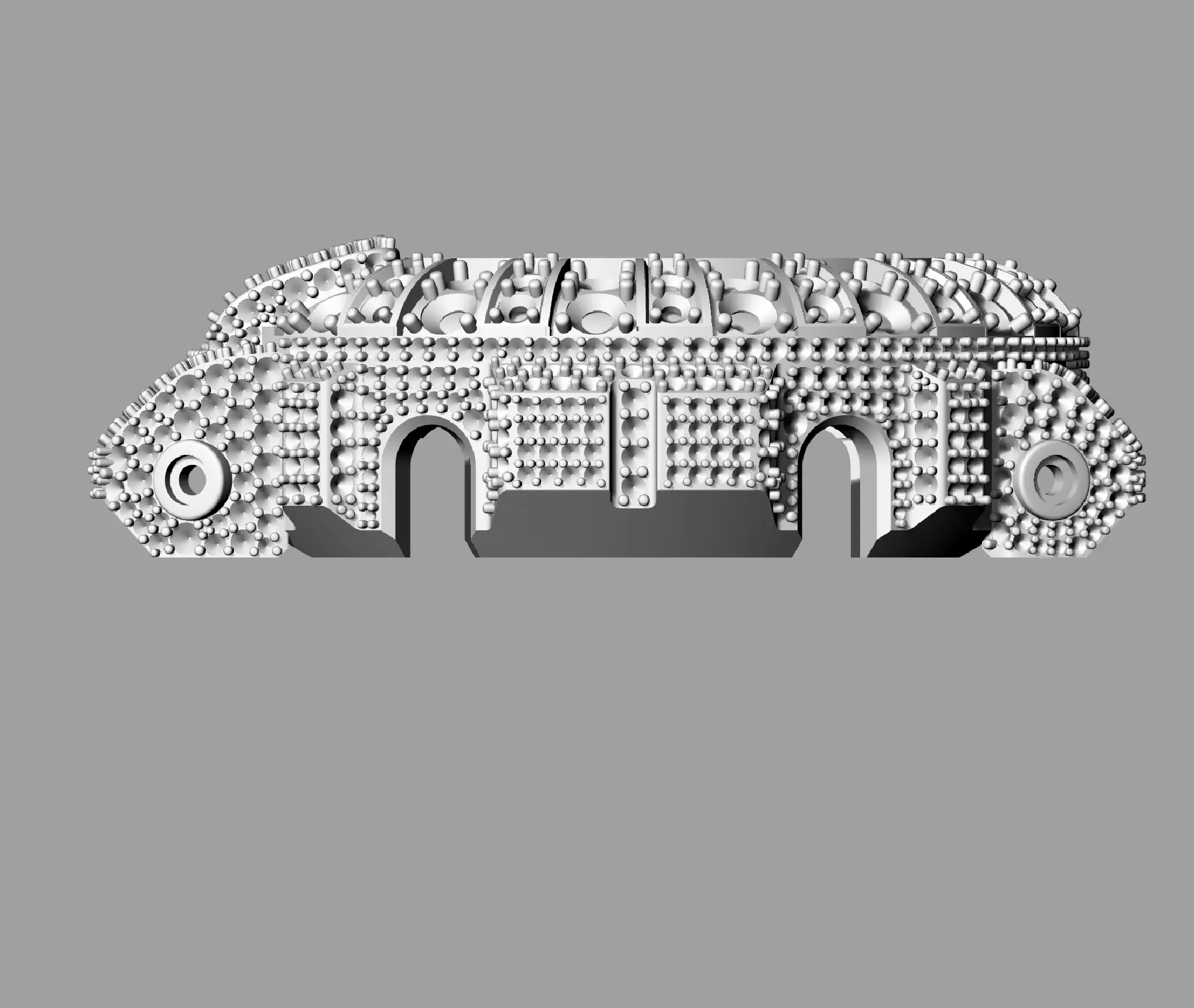 G-Shock Watch case compatible with DW-6900 3D print model 3D print model_12