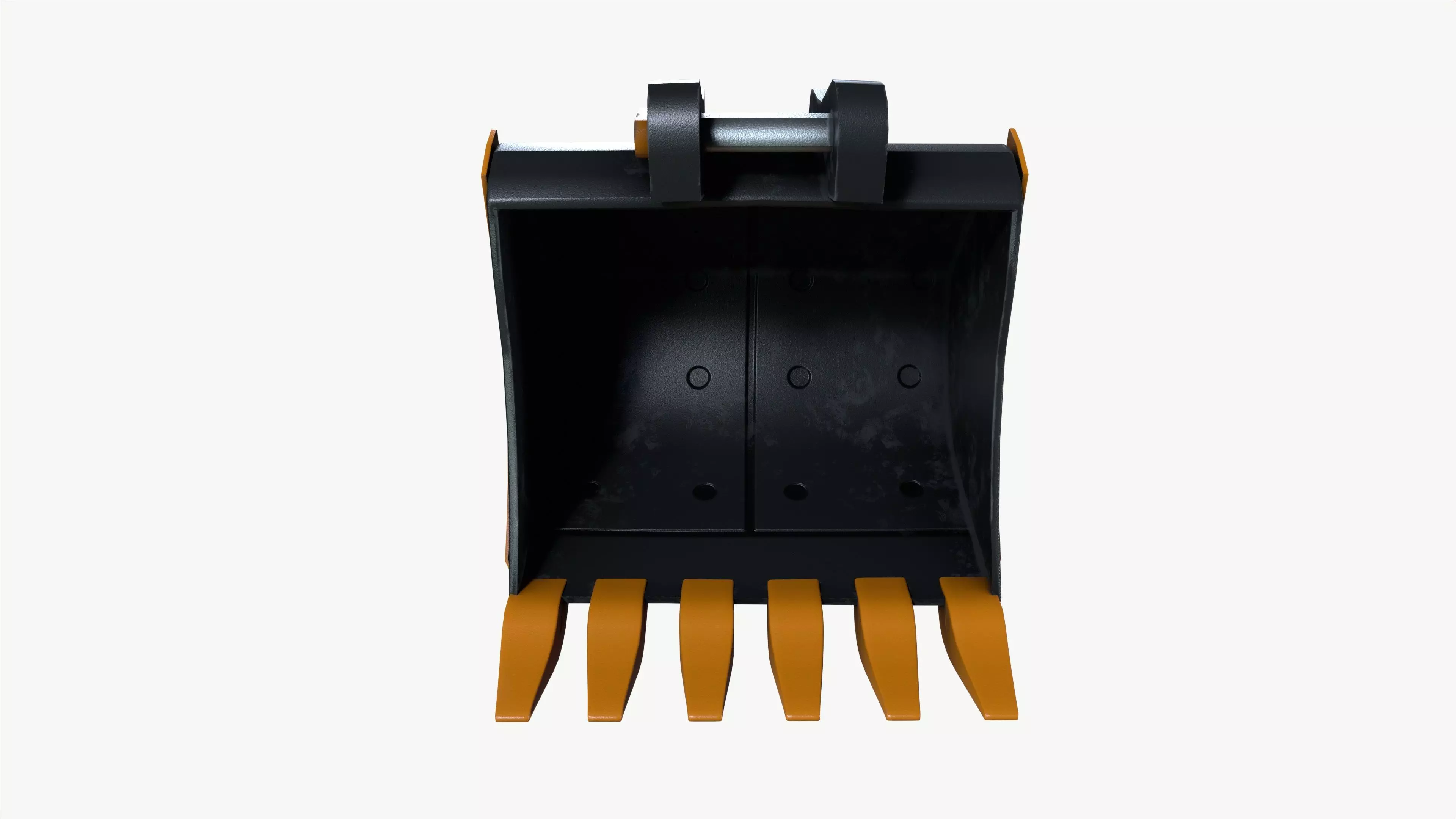 Excavator bucket 3D model_3