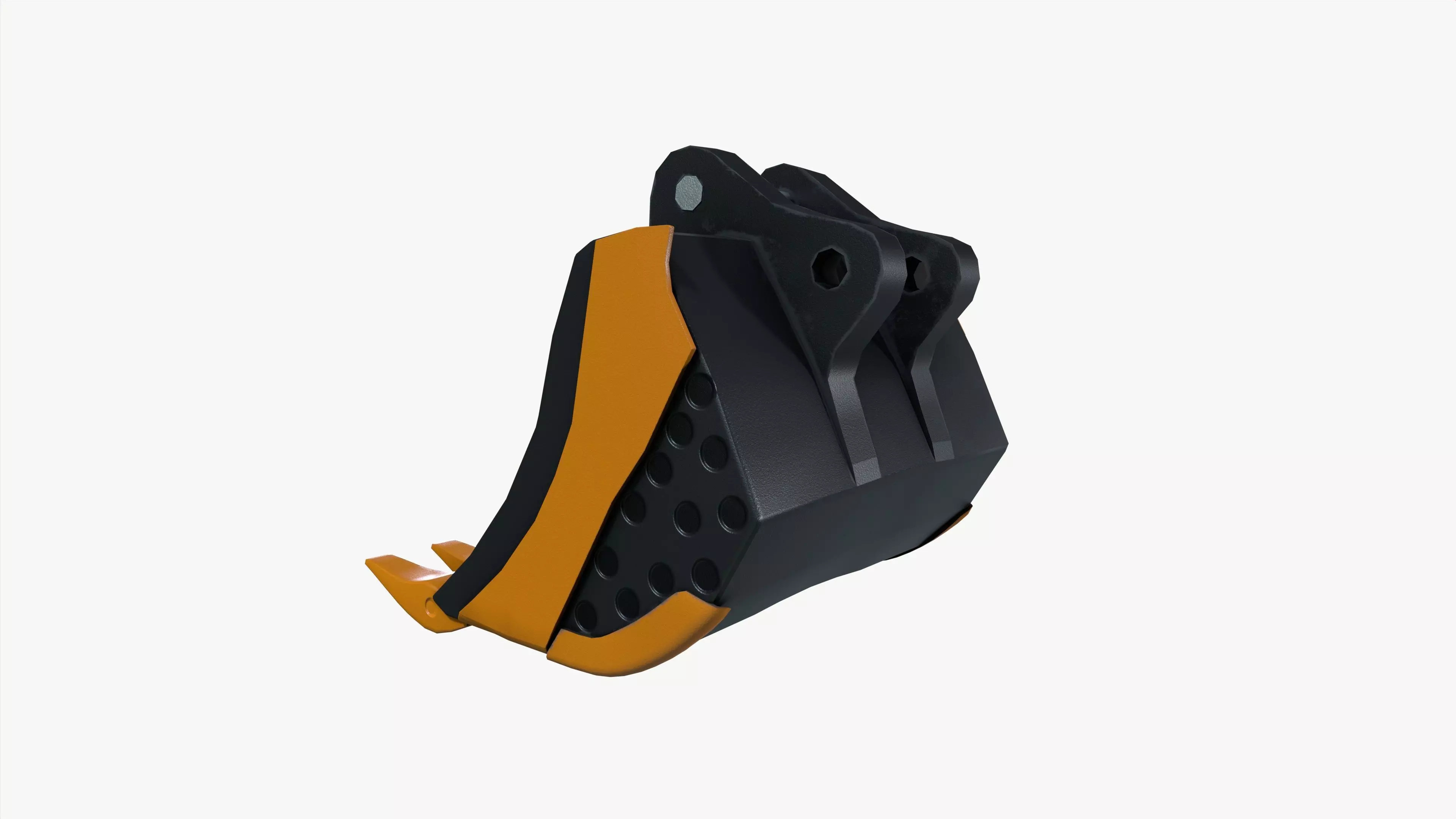 Excavator bucket 3D model_5