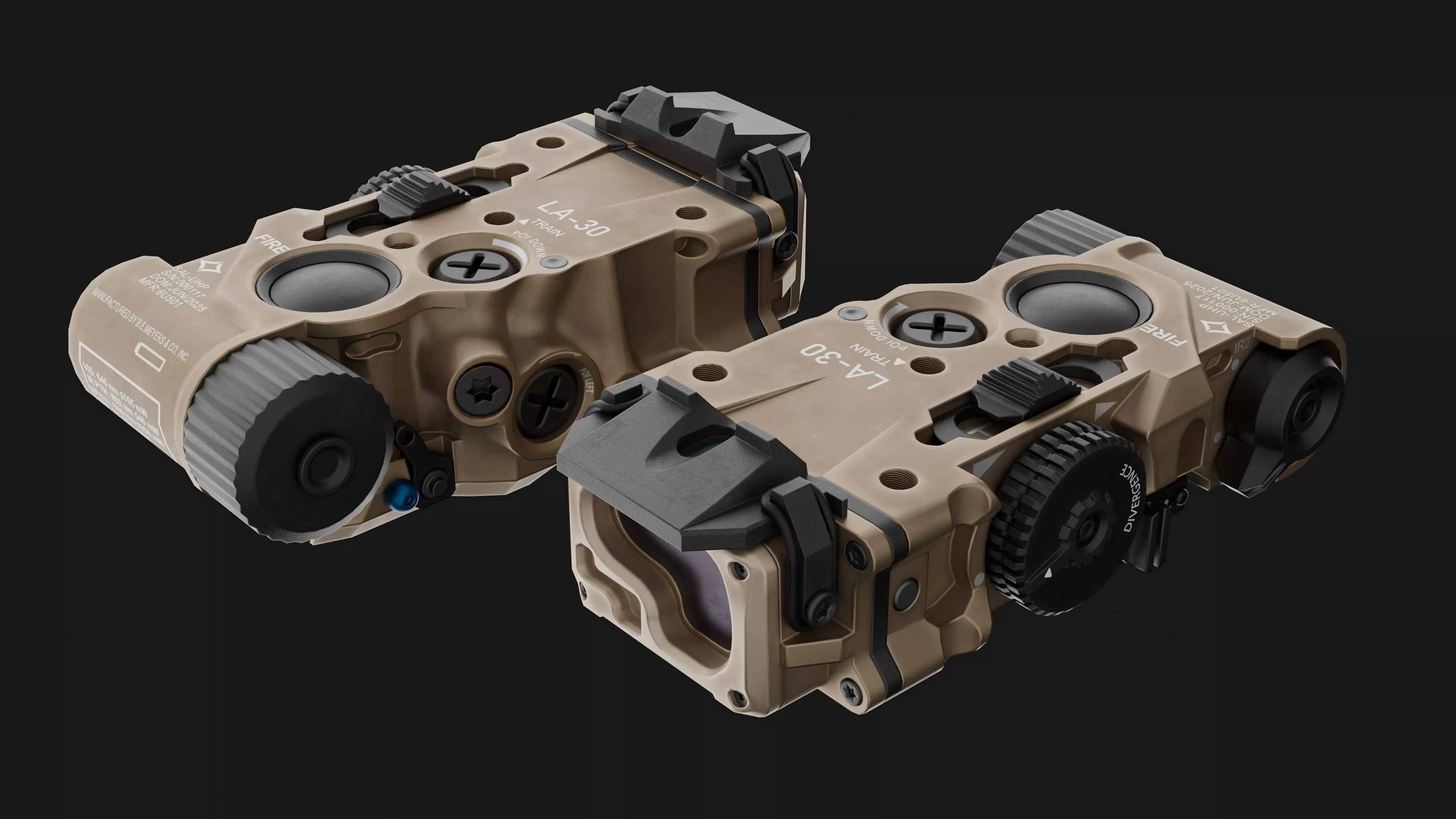 BE Meyers SALUHP LA30 Low-poly 3D model