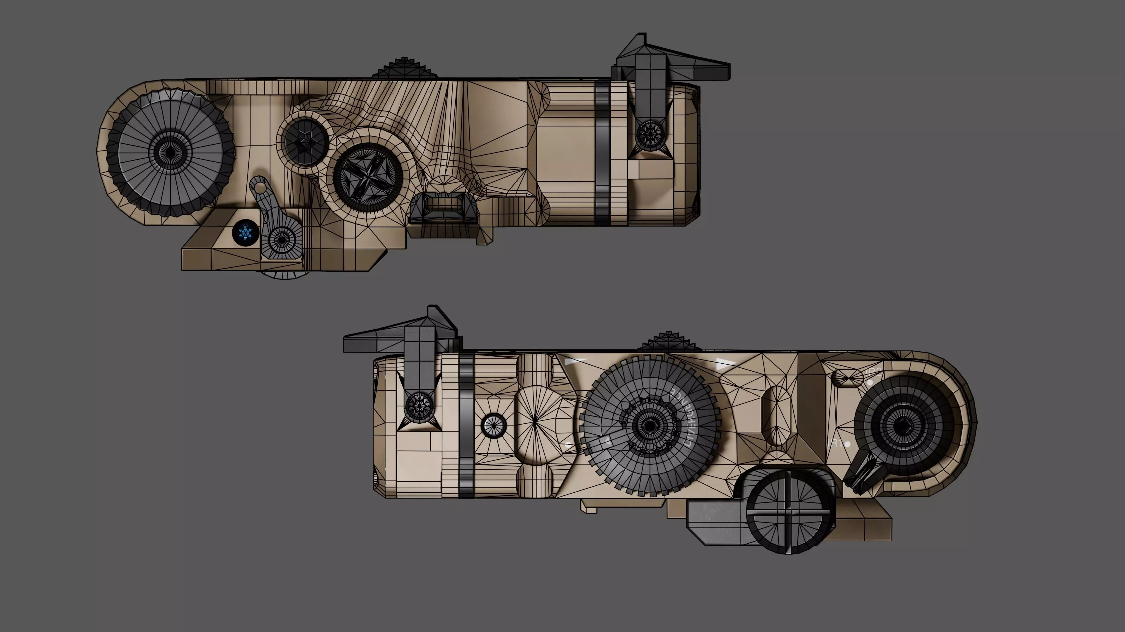 BE Meyers SALUHP LA30 Low-poly 3D model_4