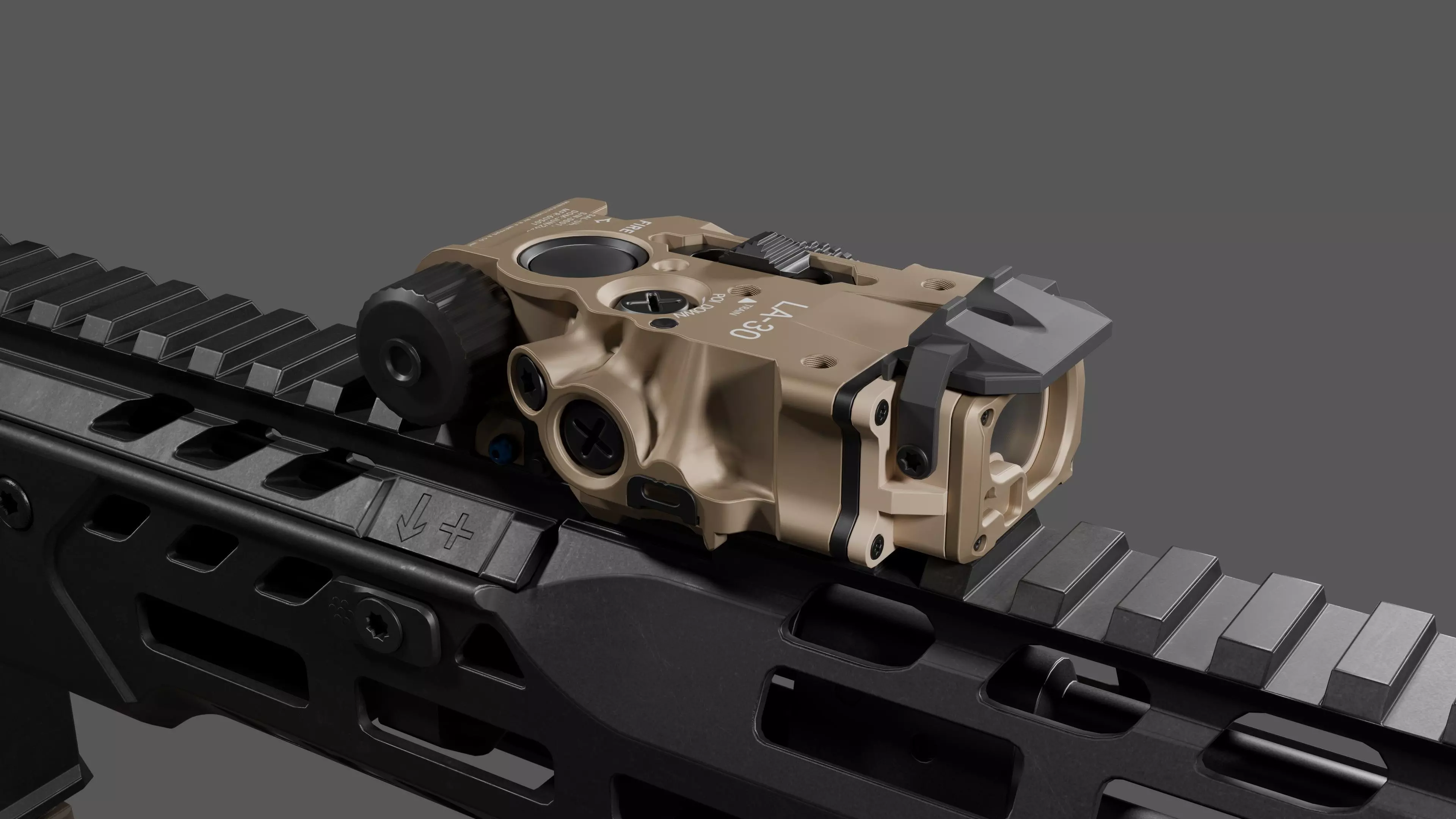 BE Meyers SALUHP LA30 Low-poly 3D model_0