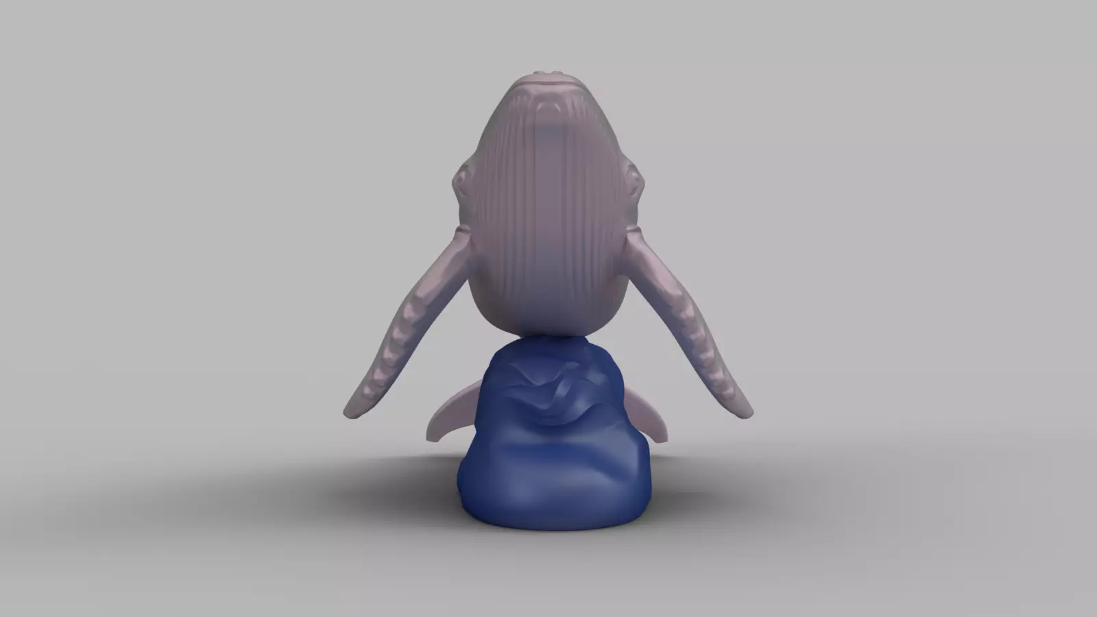 Marine Animal Set Dolphin Whale Shark 3D print model_11