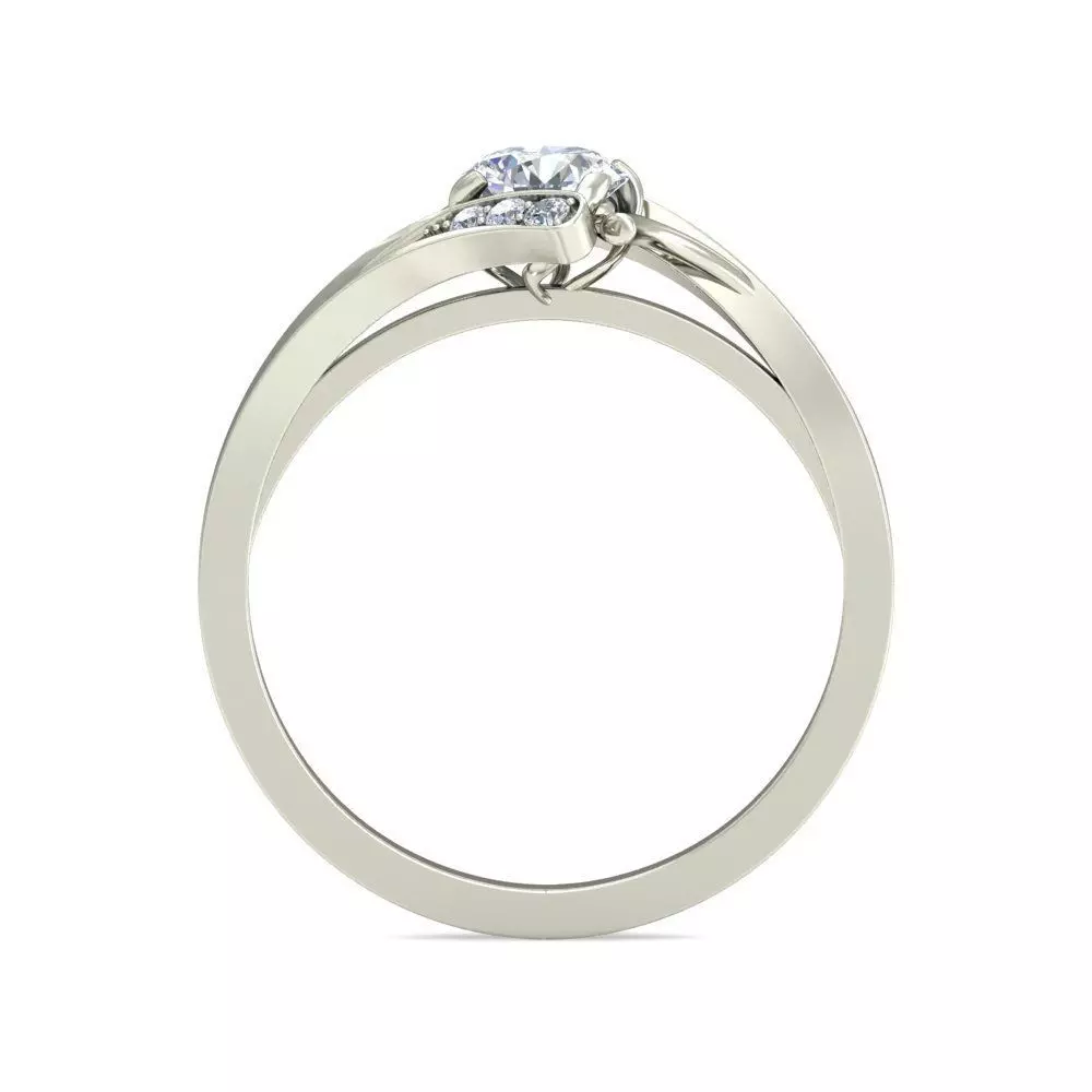 Women Ring Render 3dm STL OBJ FBX Details 3D print model_1