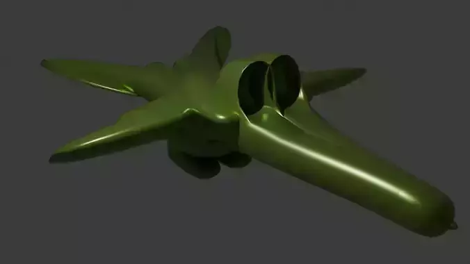 Small Plane Ready For 3d Gamesr