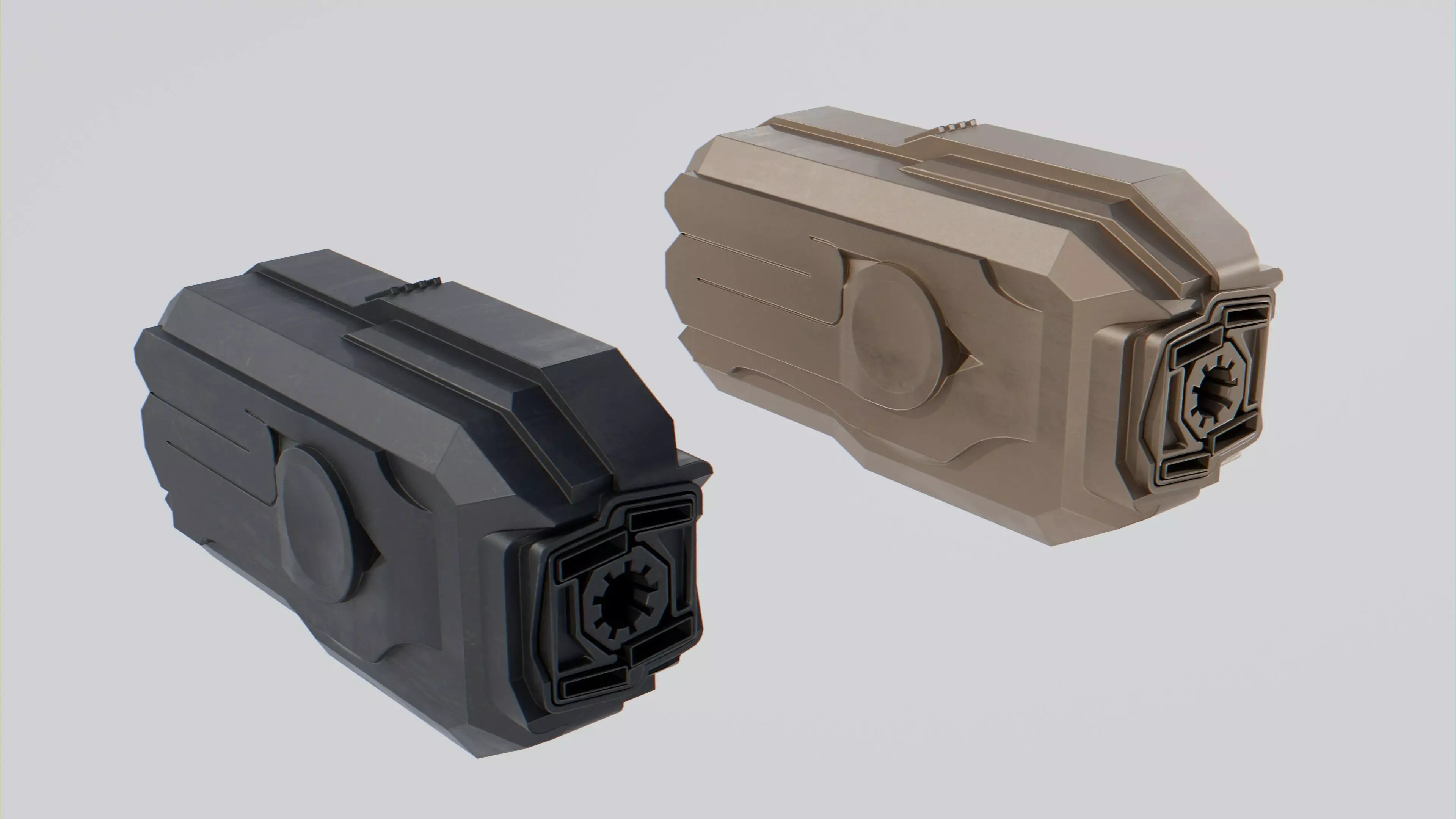 Millbrook MFMD Low-poly 3D model_2