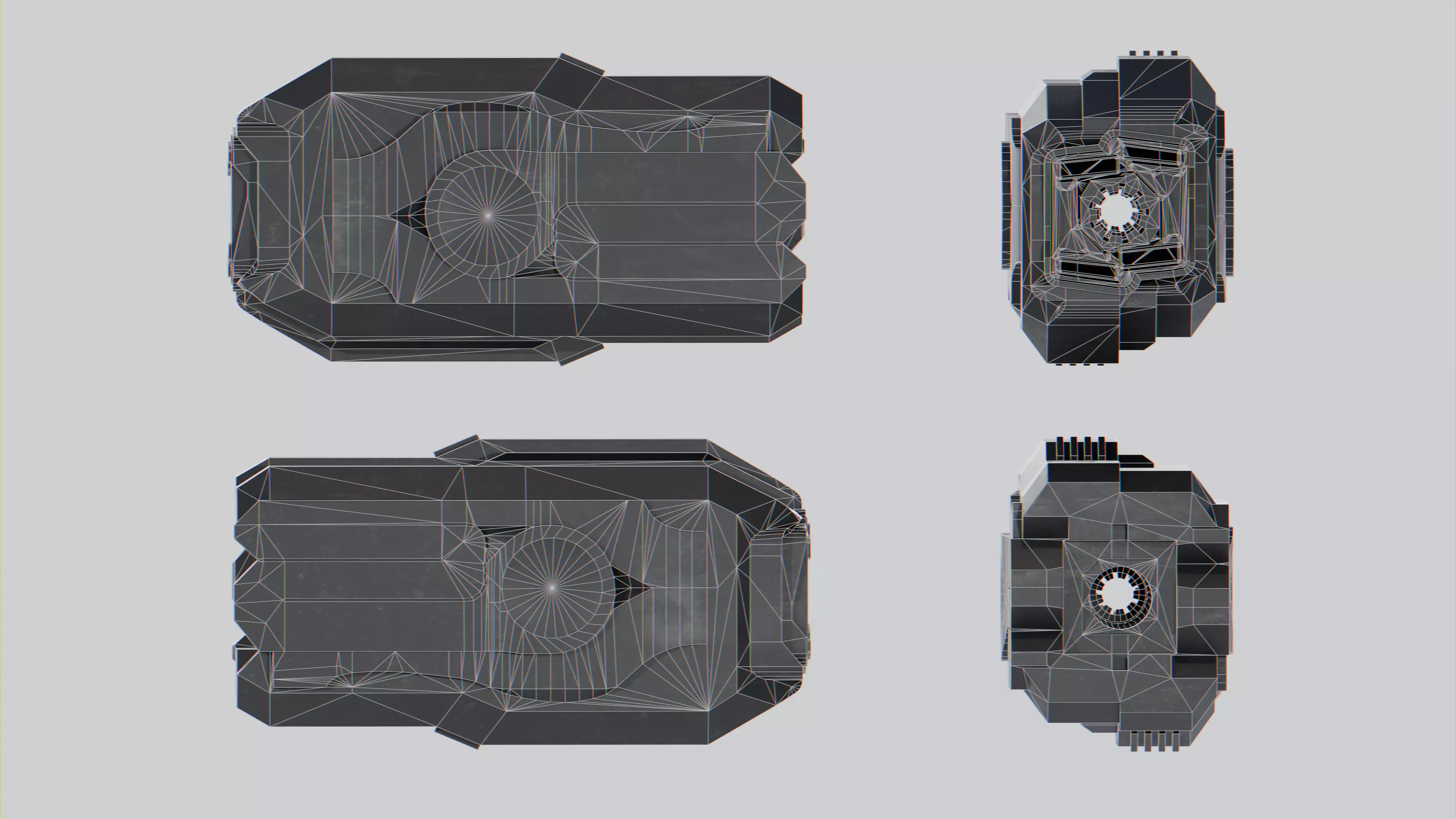 Millbrook MFMD Low-poly 3D model_1