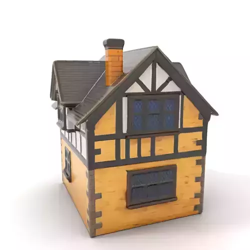 Charming Tudor Cottage model pack
