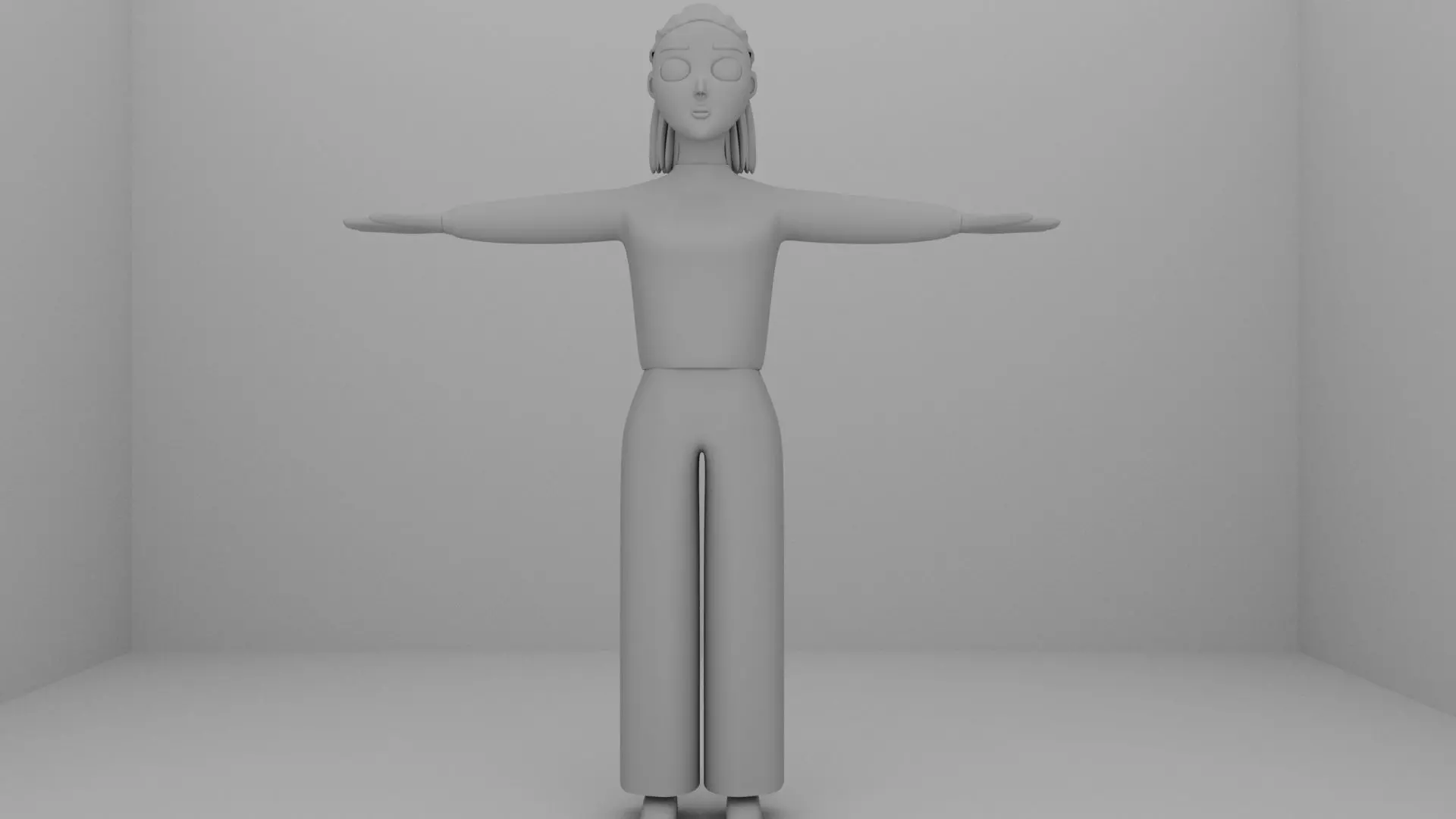 3D character 3D model_1