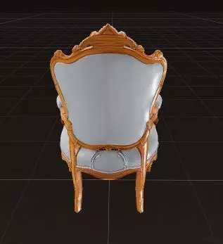 Luxe Chair 3D model_5