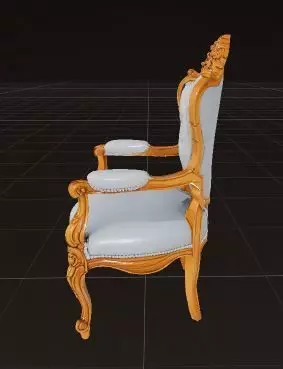 Luxe Chair 3D model_3
