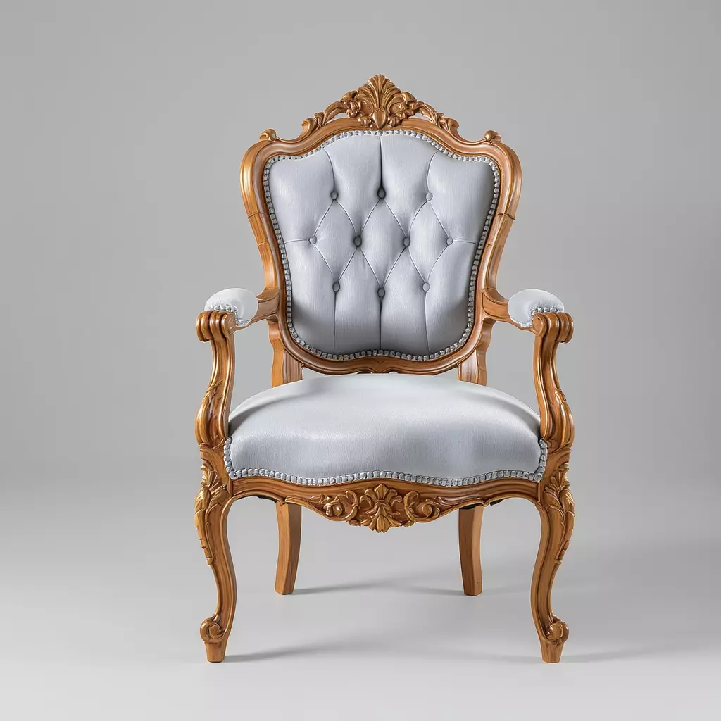 Luxe Chair 3D model_1