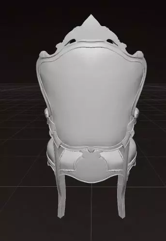 Luxe Chair 3D model_9