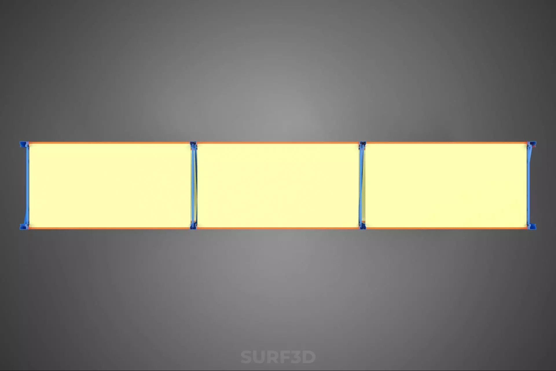 INDOOR ARRAY ROW SHELF RACK TRAY ROTARY HYDROPONIC PLANT GARDEN 3D model_20