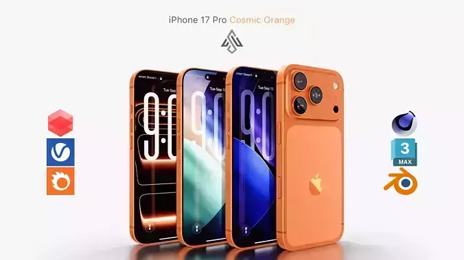 Apple iPhone 17 Pro Cosmic Orange
