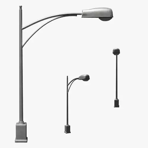 Lamp Street Light Post Series ModernUrbanLux LT2 N1 Group2