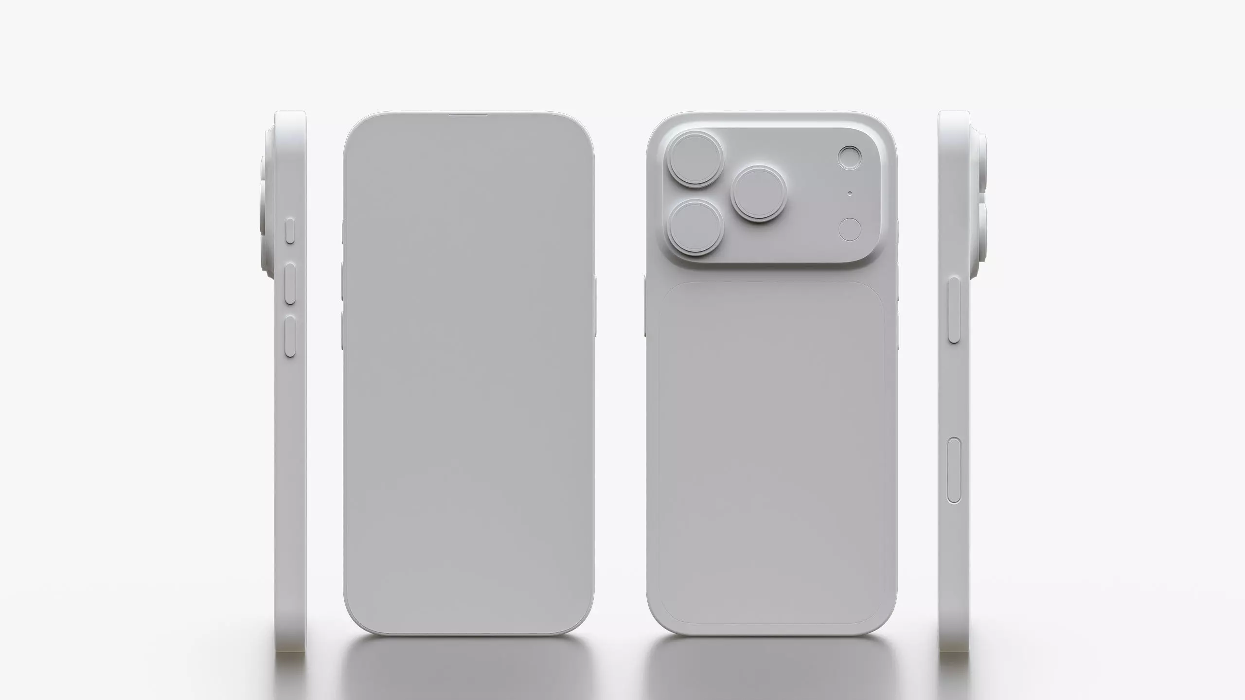 Apple iPhone 17 Pro Deep Blue 3D model_17