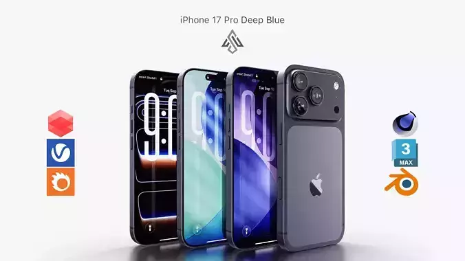 Apple iPhone 17 Pro Deep Blue