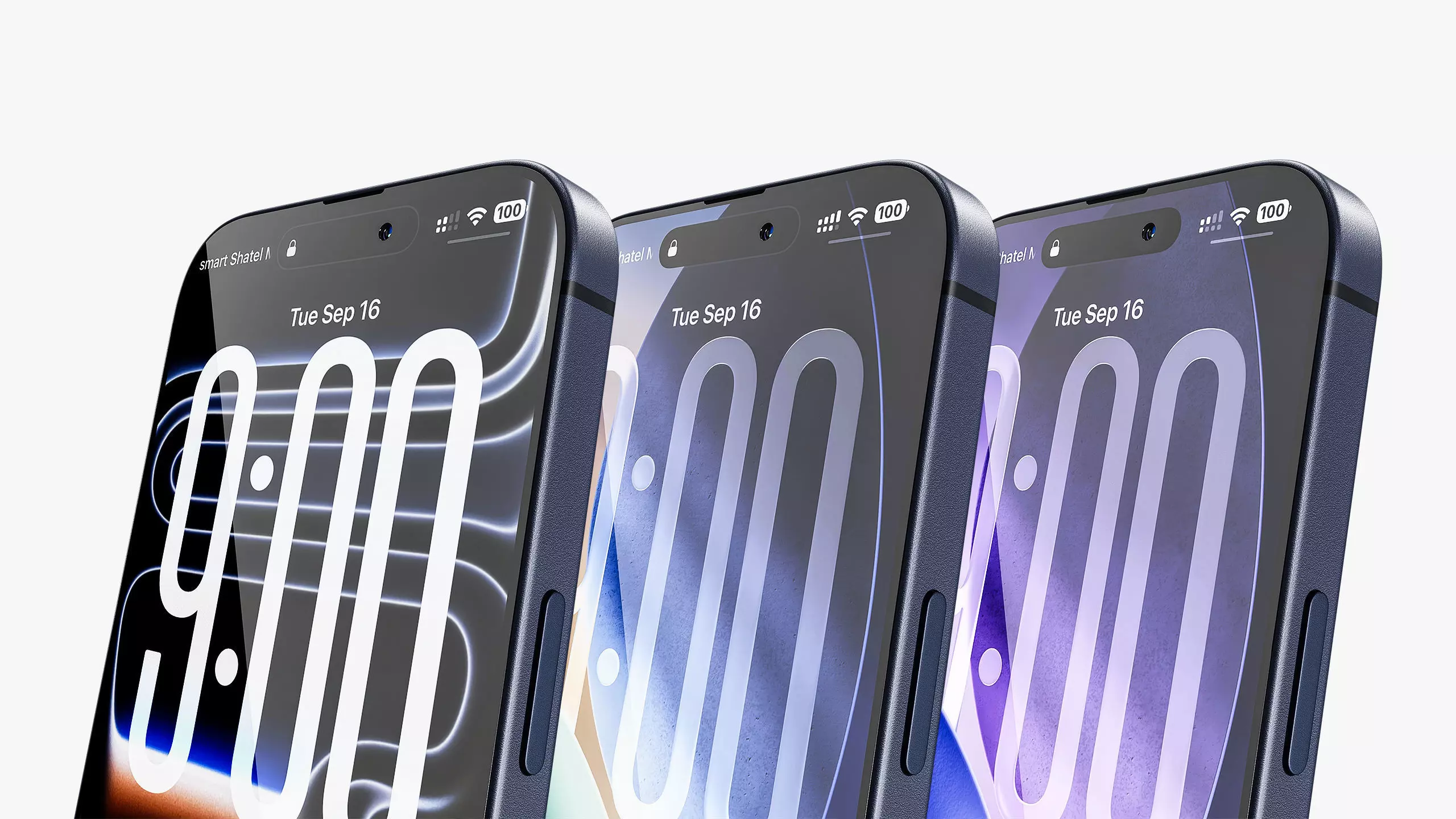 Apple iPhone 17 Pro Deep Blue 3D model_4