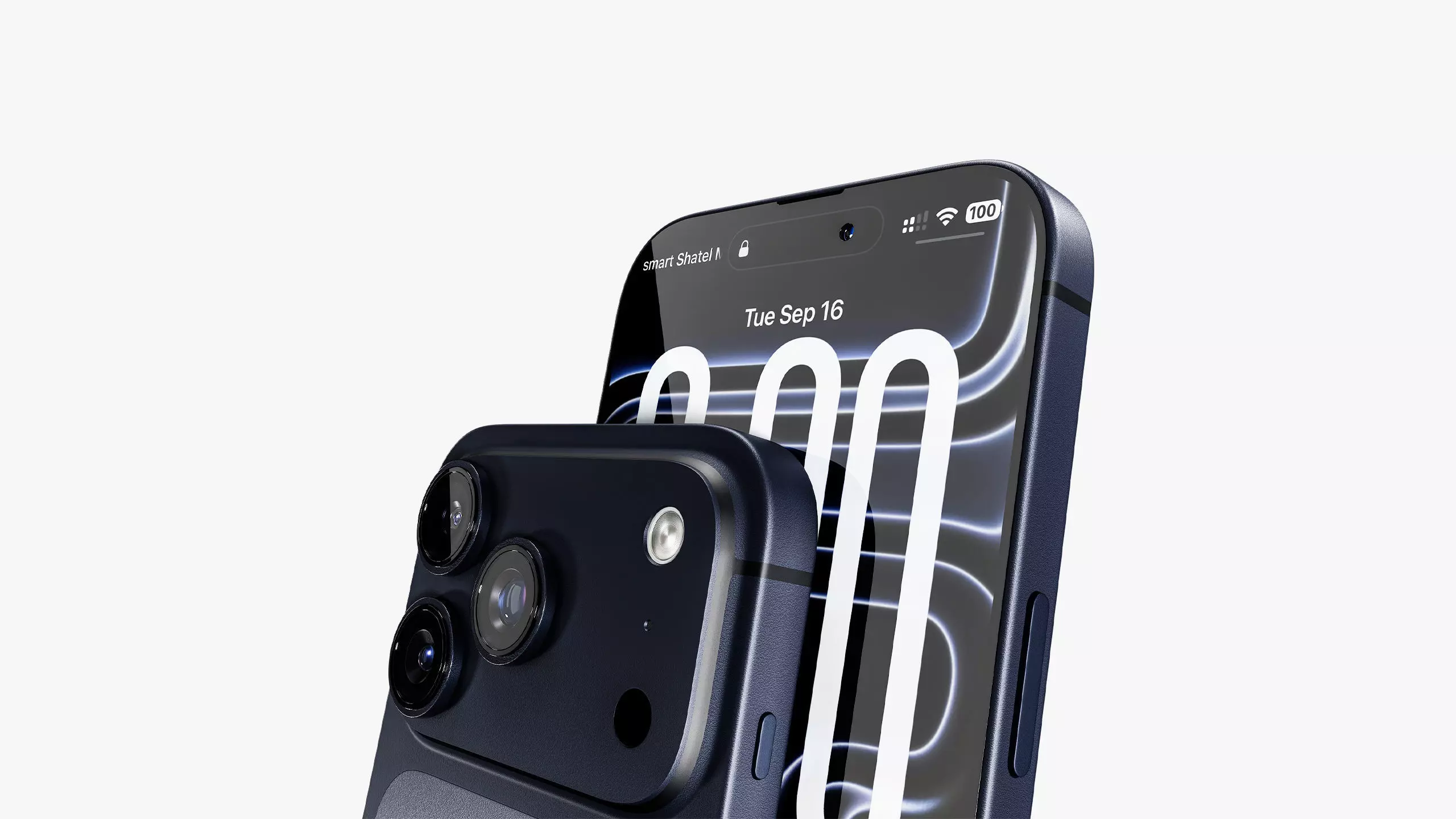 Apple iPhone 17 Pro Deep Blue 3D model_9