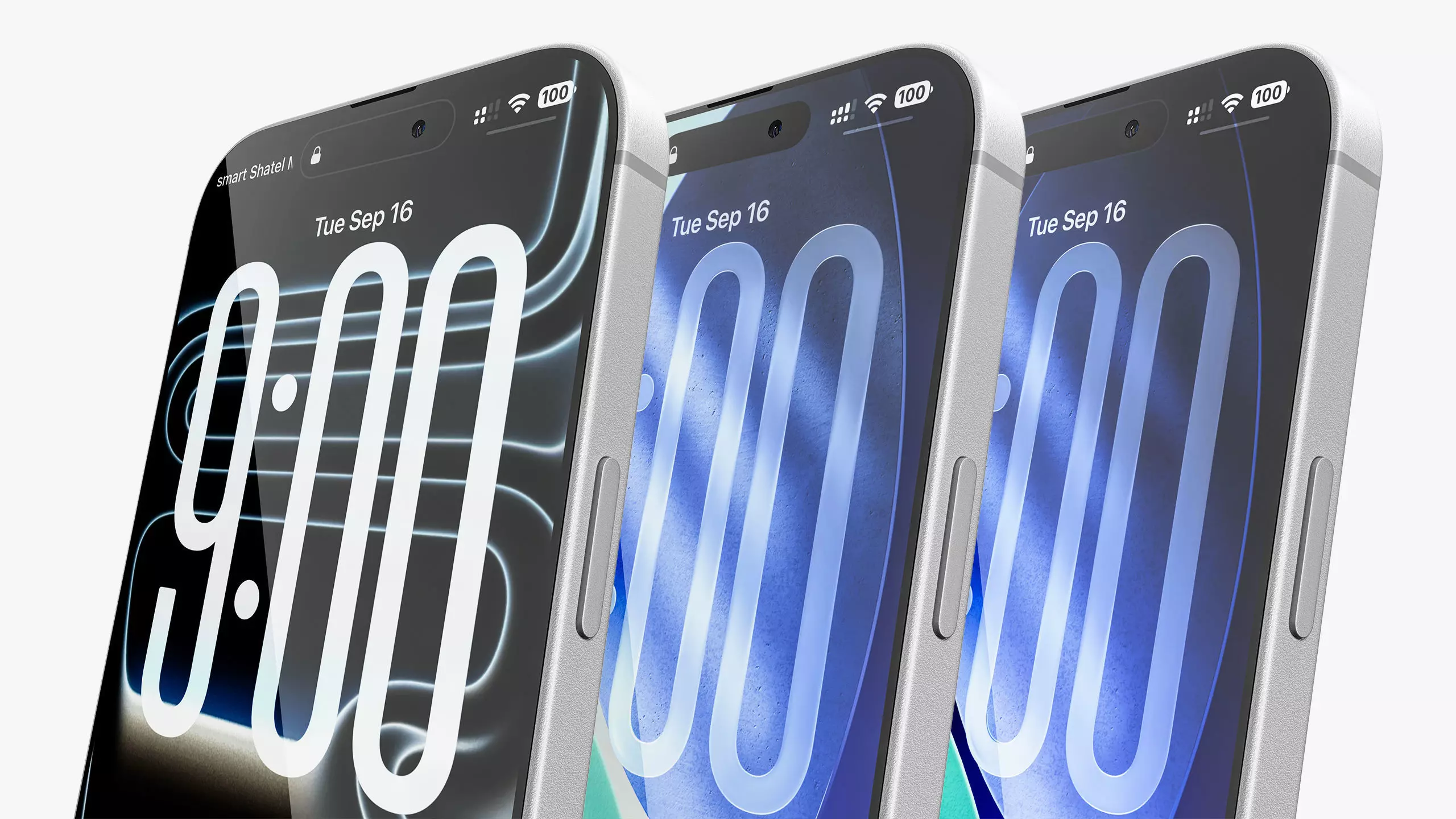 Apple iPhone 17 Pro Max Silver 3D model_4