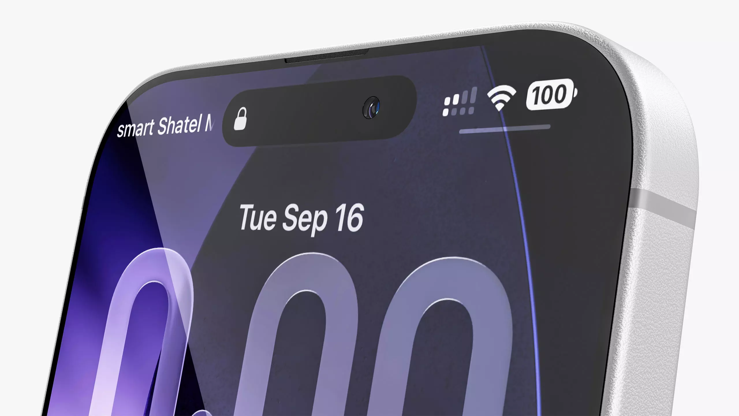 Apple iPhone 17 Pro Max Silver 3D model_11