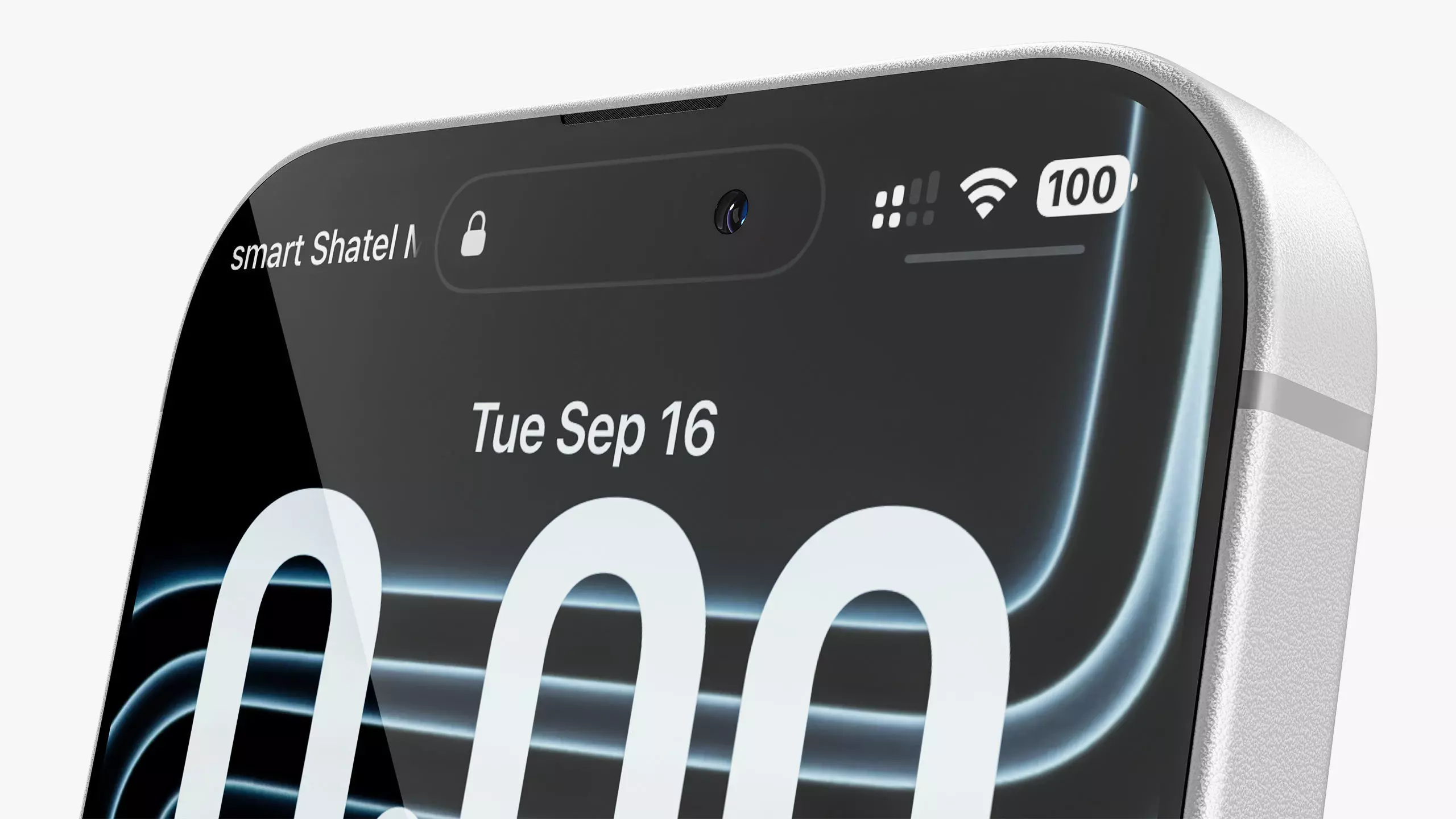 Apple iPhone 17 Pro Max Silver 3D model_15