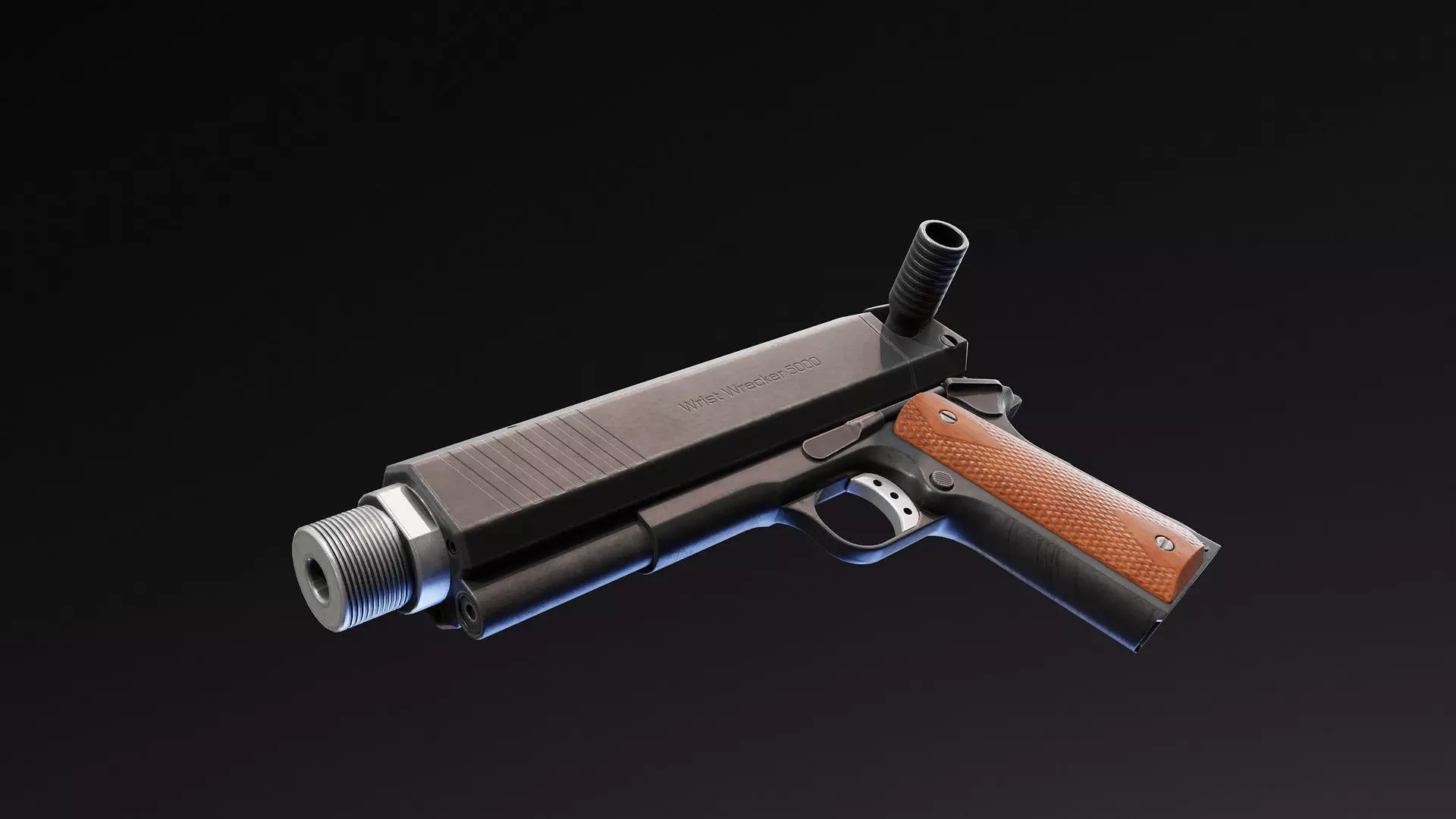 WristWrecker5000 Low-poly 3D model_1