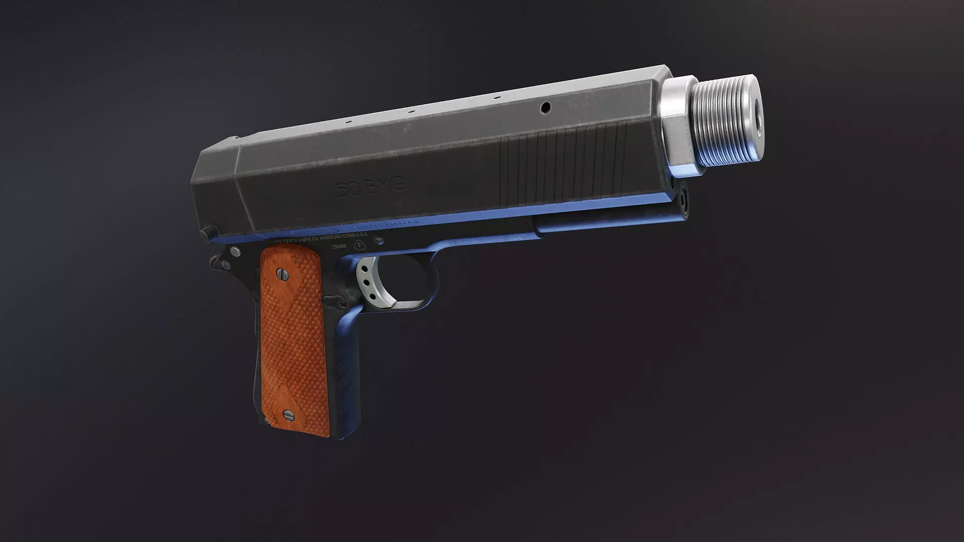 WristWrecker5000 Low-poly 3D model_2