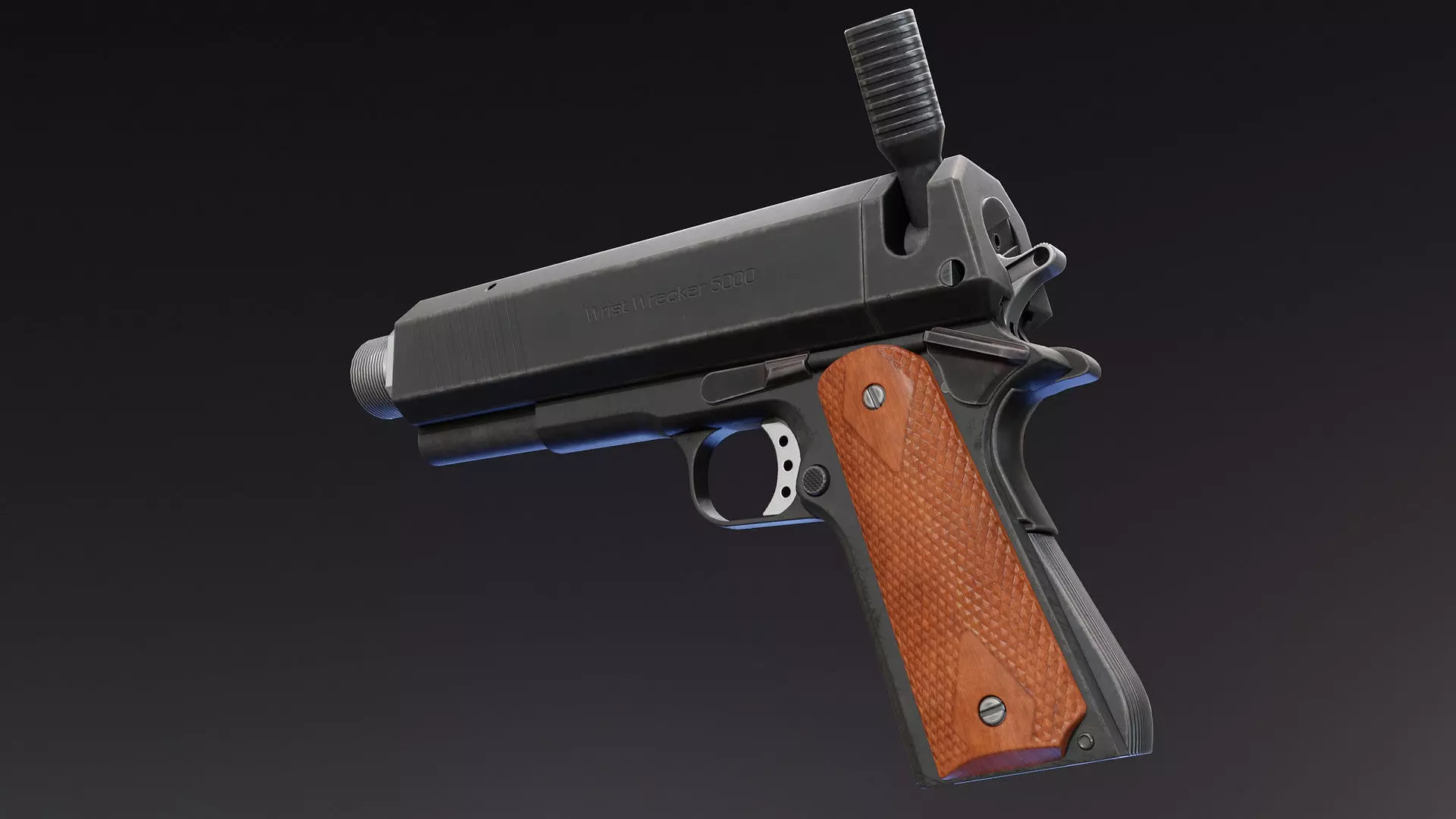 WristWrecker5000 Low-poly 3D model_6