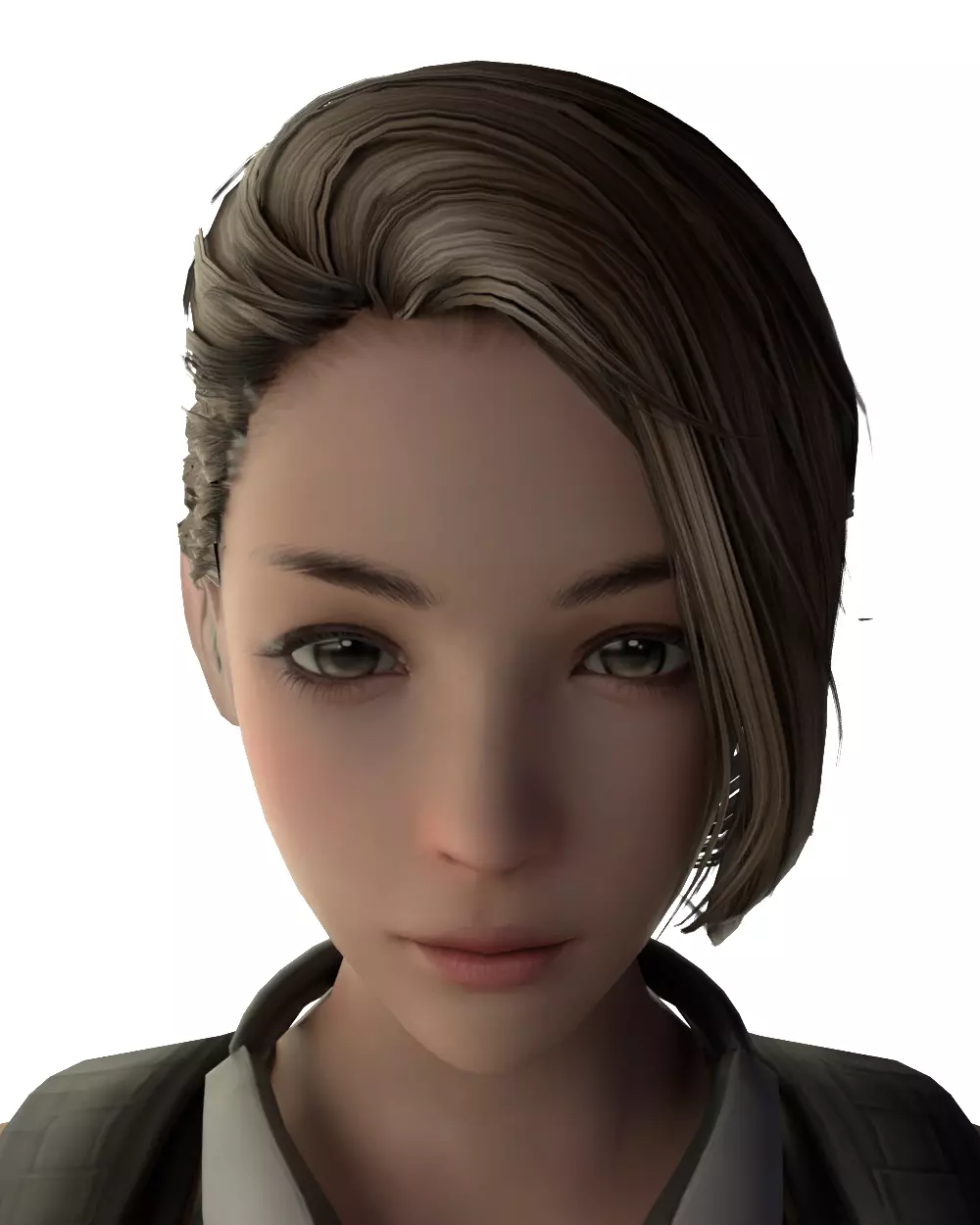 Shirley Yang Female Soldier 3D model_1