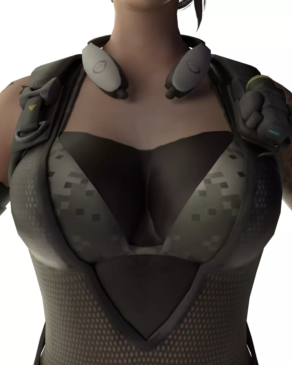 Shirley Yang Female Soldier 3D model_3