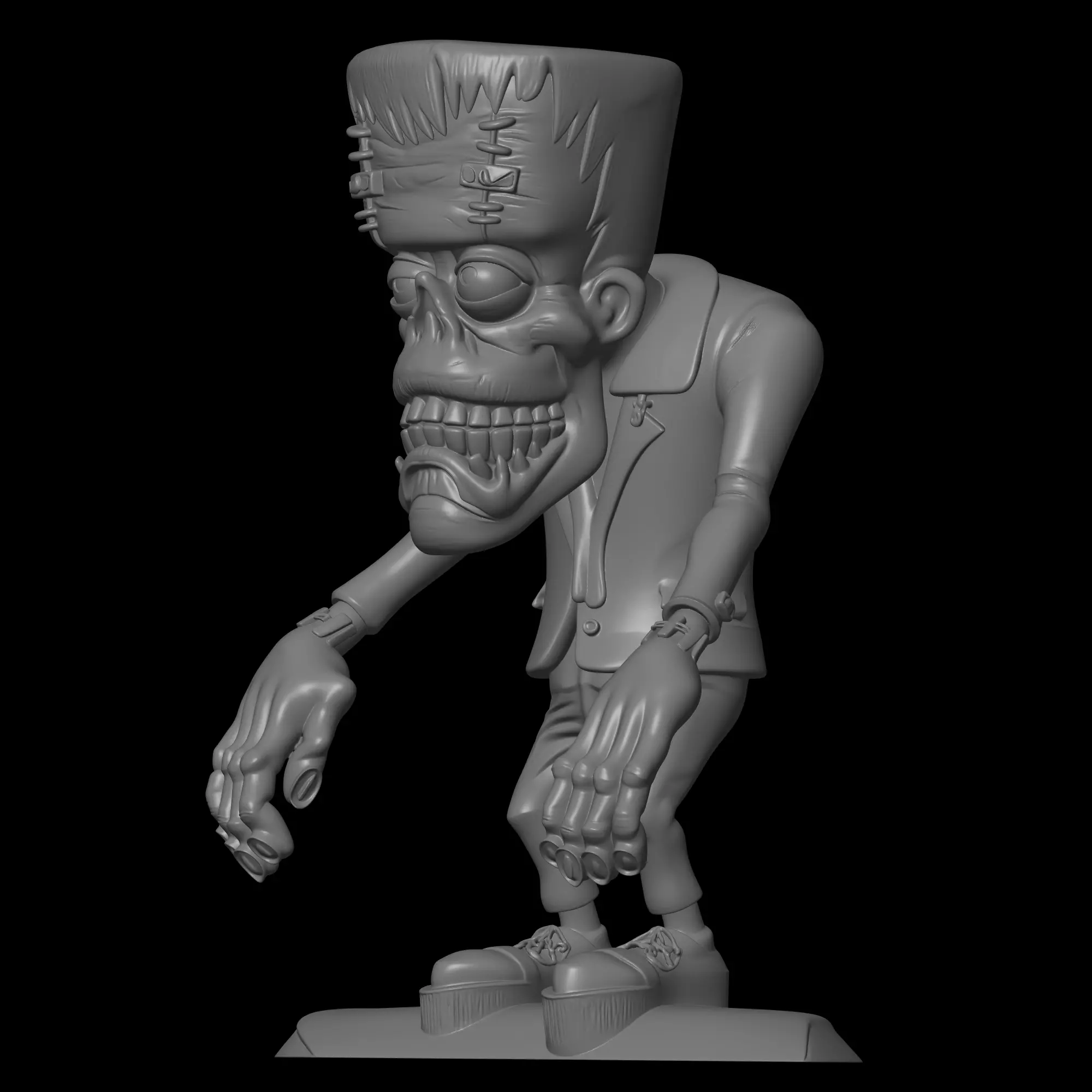 frankenstein model 3D print model_1