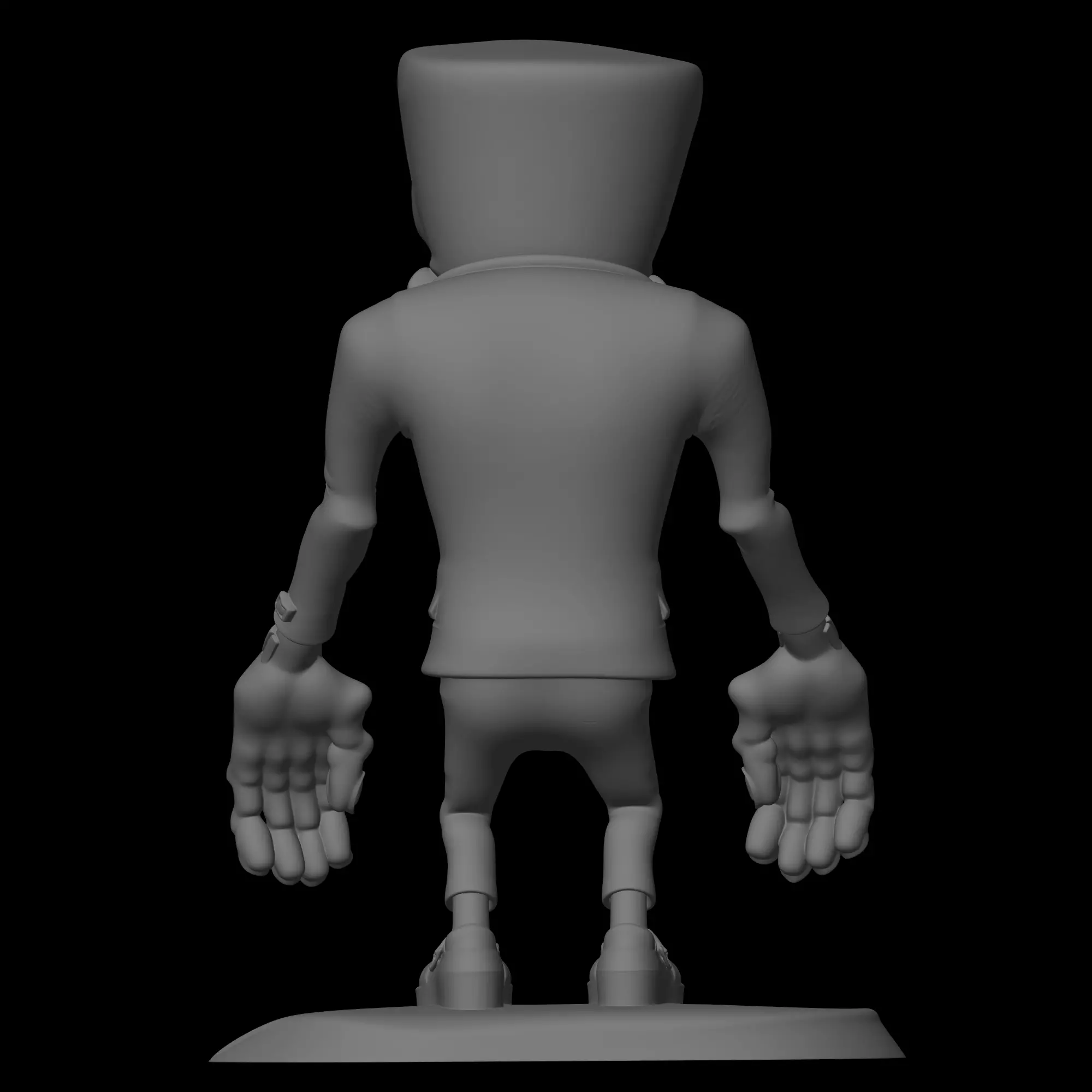 frankenstein model 3D print model_2