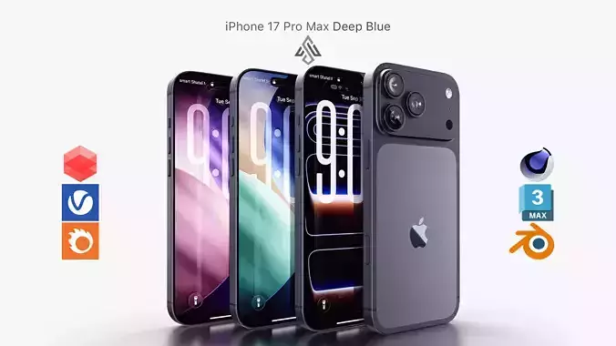 Apple iPhone 17 Pro Max Deep Blue