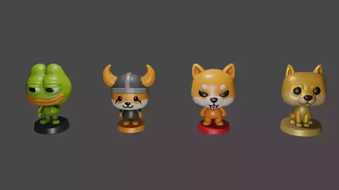 Meme Inspired 3D Printable Models