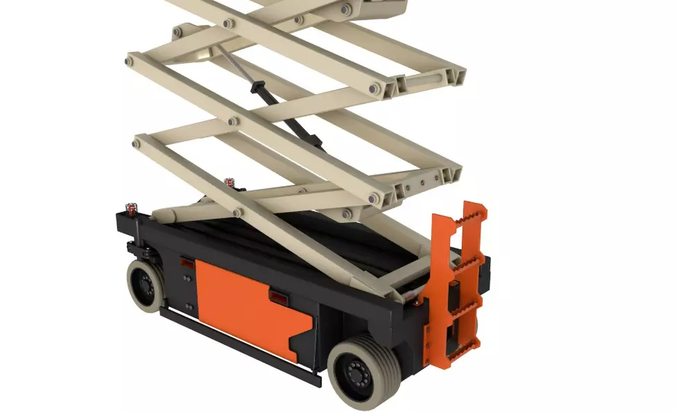 Scissor Lift 3D model_2