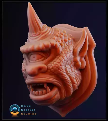 Cyclops Wall Trophy - 3D Printable 