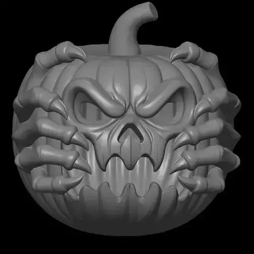 monster pumpkin model