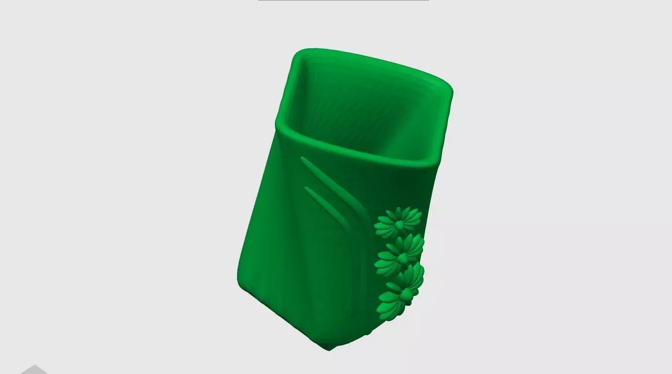 3D Printable Decorative Vase Model 3D print model_12