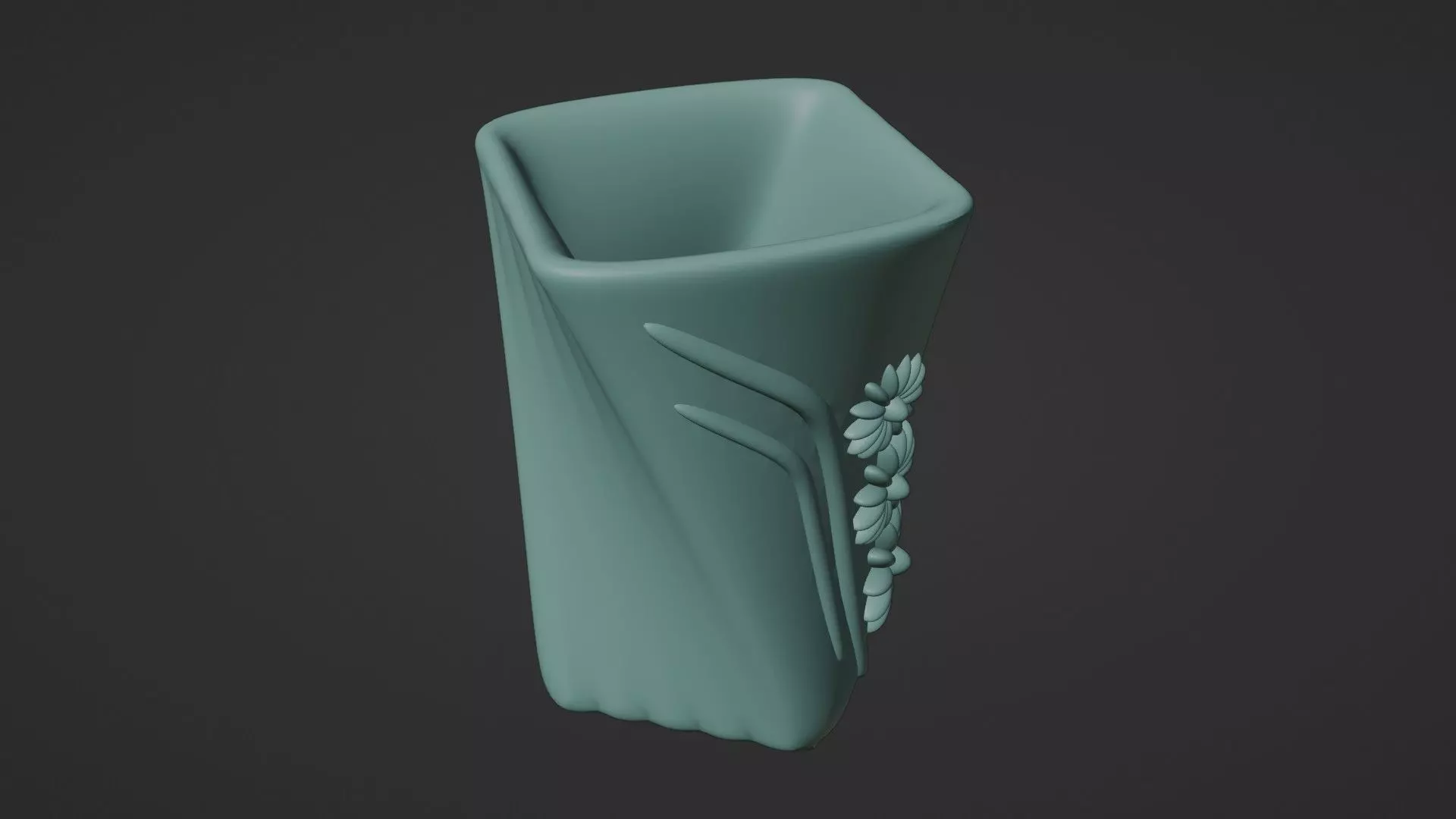 3D Printable Decorative Vase Model 3D print model_3