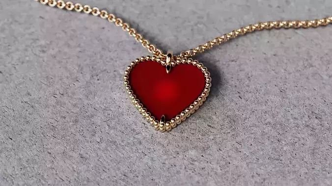 Van Cleef Sweet Hearts Large pendant