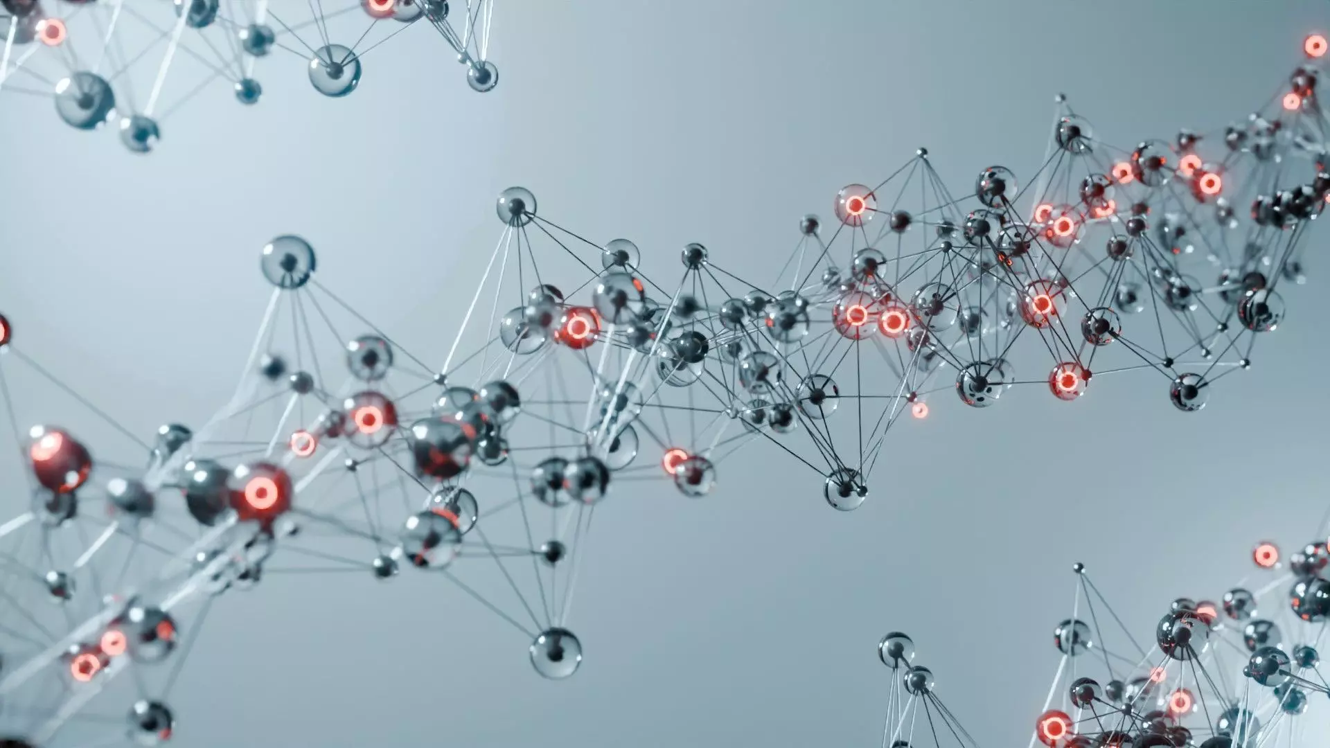 Organic Plexus Animation 3D model