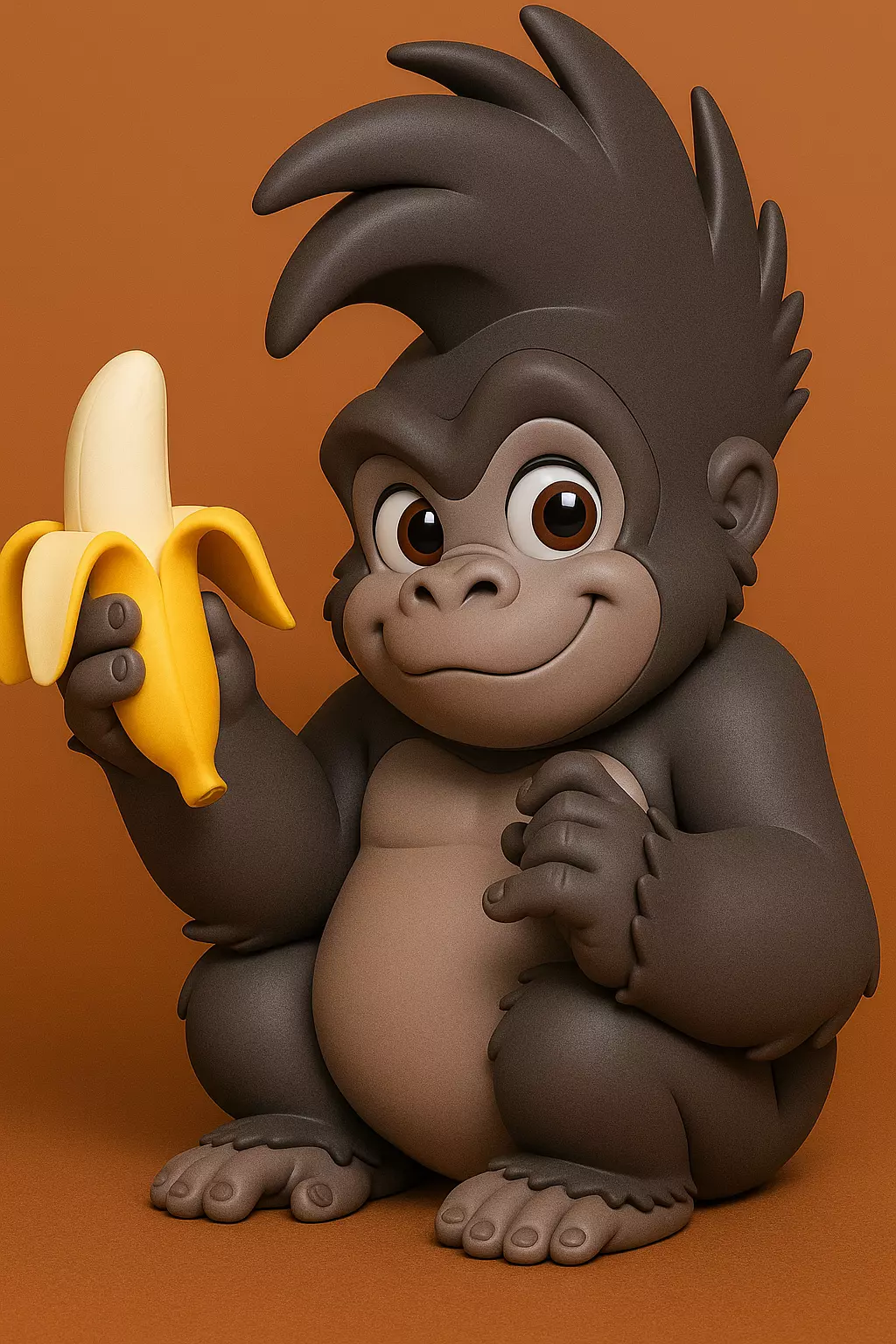 Terk Gorilla From Tarzan 3D print model_0