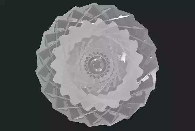 Lichtenberg Fractal 001- Electrical Discharge Structure