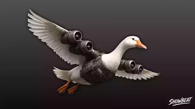 Bombombini Gusini - Italian Brainrot Low-poly 3D model